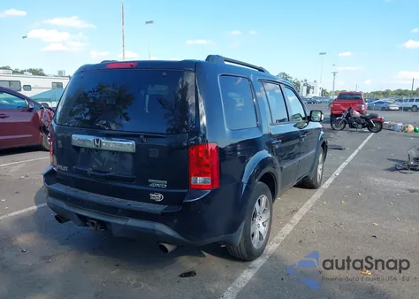 2014 Honda Pilot Touring from USA, damaged, VIN 5FNYF4H92EB032579